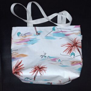 Zipper Tote Bag