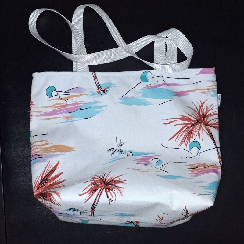 Zipper Tote Bag