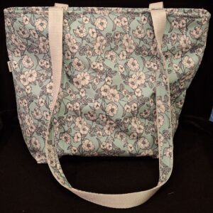 Zipper Tote with Waterproof Lining